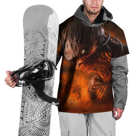 Накидка на куртку 3D с принтом Doom imp в Белгороде, 100% полиэстер |  | Тематика изображения на принте: doom | game | гибель | дум | игра | игры | обреченность | шутер