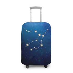 Чехол для чемодана 3D с принтом Дева в Белгороде, 86% полиэфир, 14% спандекс | двустороннее нанесение принта, прорези для ручек и колес | дева | звезда | звезды | знак зодиака | космос | созвездие