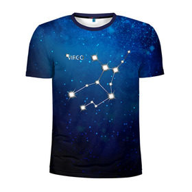 Мужская футболка 3D спортивная с принтом Дева в Белгороде, 100% полиэстер с улучшенными характеристиками | приталенный силуэт, круглая горловина, широкие плечи, сужается к линии бедра | дева | звезда | звезды | знак зодиака | космос | созвездие