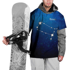 Накидка на куртку 3D с принтом Близнецы в Белгороде, 100% полиэстер |  | близнецы | звезда | звезды | знак зодиака | космос | созвездие