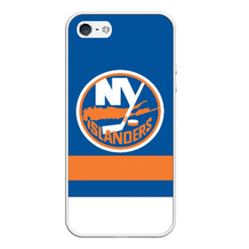 Чехол для iPhone 5/5S матовый с принтом New York Islanders в Белгороде, Силикон | Область печати: задняя сторона чехла, без боковых панелей | hockey | new york islander | nhl | нхл | спорт | хоккей