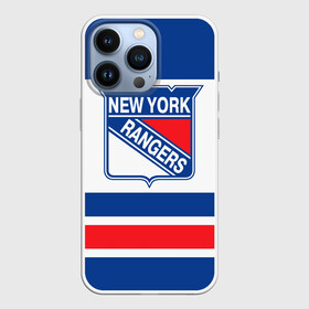 Чехол для iPhone 13 Pro с принтом New York Rangers в Белгороде,  |  | hockey | new york rangers | nhl | нхл | спорт | хоккей