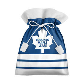 Подарочный 3D мешок с принтом Toronto Maple Leafs в Белгороде, 100% полиэстер | Размер: 29*39 см | hockey | nhl | toronto maple leafs | нхл | хоккей