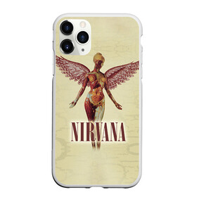 Чехол для iPhone 11 Pro матовый с принтом Nirvana в Белгороде, Силикон |  | cobain | curt | nirvana | rock | группа | кобейн | курт | нирвана | рок