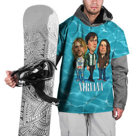 Накидка на куртку 3D с принтом Шаржи группа Nirvana в Белгороде, 100% полиэстер |  | Тематика изображения на принте: cobain | curt | nirvana | rock | группа | кобейн | курт | нирвана | рок