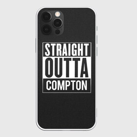 Чехол для iPhone 12 Pro Max с принтом Straight Outta Compton в Белгороде, Силикон |  | compton | n.w.a. | nwa | outta | straight | голос улиц