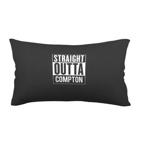 Подушка 3D антистресс с принтом Straight Outta Compton в Белгороде, наволочка — 100% полиэстер, наполнитель — вспененный полистирол | состоит из подушки и наволочки на молнии | compton | n.w.a. | nwa | outta | straight | голос улиц