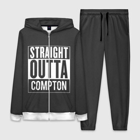 Женский костюм 3D с принтом Straight Outta Compton в Белгороде,  |  | compton | n.w.a. | nwa | outta | straight | голос улиц