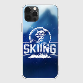 Чехол для iPhone 12 Pro Max с принтом Лыжный спорт в Белгороде, Силикон |  | extreme | ski | skiing | горнолыжное | горные лыжи | лыжник | фристайл | экстрим
