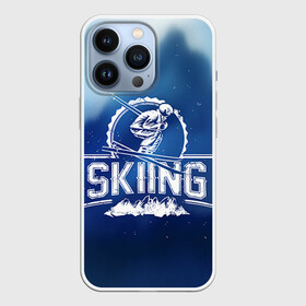 Чехол для iPhone 13 Pro с принтом Лыжный спорт в Белгороде,  |  | Тематика изображения на принте: extreme | ski | skiing | горнолыжное | горные лыжи | лыжник | фристайл | экстрим