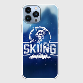 Чехол для iPhone 13 Pro Max с принтом Лыжный спорт в Белгороде,  |  | extreme | ski | skiing | горнолыжное | горные лыжи | лыжник | фристайл | экстрим