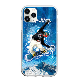 Чехол для iPhone 11 Pro Max матовый с принтом Экстрим в Белгороде, Силикон |  | extreme | snowboard | сноуборд | сноубордист | спорт | экстрим