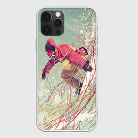 Чехол для iPhone 12 Pro Max с принтом Сноуборд в Белгороде, Силикон |  | Тематика изображения на принте: extreme | snowboard | сноуборд | сноубордист | экстрим
