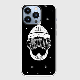 Чехол для iPhone 13 Pro с принтом Бородатый сноубордист в Белгороде,  |  | extreme | snowboard | сноуборд | сноубордист | экстрим