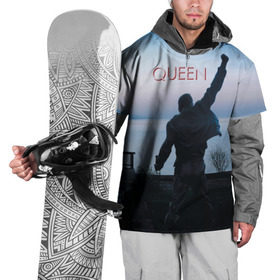Накидка на куртку 3D с принтом Queen в Белгороде, 100% полиэстер |  | freddie | heavy | mercury | metal | queen | rock | квин | куин | меркури | меркюри | метал | рок | фредди меркьюри | фреди | хэви