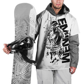 Накидка на куртку 3D с принтом Eminem в Белгороде, 100% полиэстер |  | Тематика изображения на принте: eminem | еминем | эминем