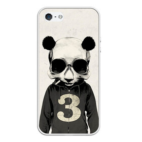 Чехол для iPhone 5/5S матовый с принтом Панда в Белгороде, Силикон | Область печати: задняя сторона чехла, без боковых панелей | панда