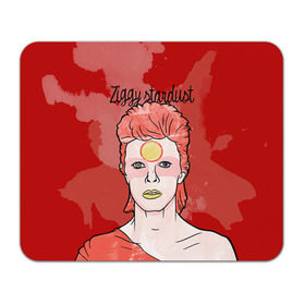 Коврик прямоугольный с принтом Ziggy Stardust в Белгороде, натуральный каучук | размер 230 х 185 мм; запечатка лицевой стороны | bowie | david | ziggy stardust | боуи | дэвид | музыкант | певец | рок