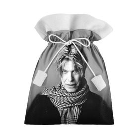 Подарочный 3D мешок с принтом Дэвид Боуи в Белгороде, 100% полиэстер | Размер: 29*39 см | Тематика изображения на принте: bowie | david | боуи | дэвид | музыкант | певец | рок