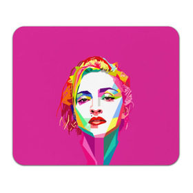 Коврик прямоугольный с принтом Мадонна в Белгороде, натуральный каучук | размер 230 х 185 мм; запечатка лицевой стороны | Тематика изображения на принте: искусство | мадонна | певица | поп арт