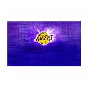 Бумага для упаковки 3D с принтом Los Angeles Lakers в Белгороде, пластик и полированная сталь | круглая форма, металлическое крепление в виде кольца | Тематика изображения на принте: basketball | la | lakers | los angeles | nba | баскет | баскетбол | баскетбольный | лейкерс | нба | спорт