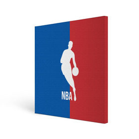 Холст квадратный с принтом Эмблема NBA в Белгороде, 100% ПВХ |  | Тематика изображения на принте: basketball | nba | баскет | баскетбол | баскетбольный | нба | спорт | эмблема