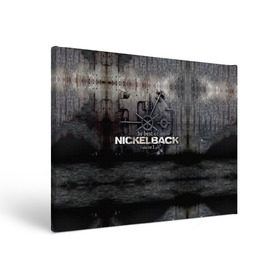 Холст прямоугольный с принтом Nickelback в Белгороде, 100% ПВХ |  | nickelback | группа | никельбэк | рок