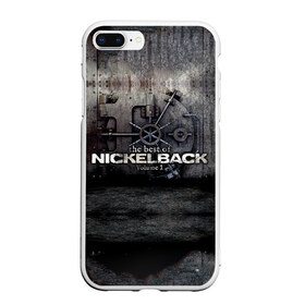 Чехол для iPhone 7Plus/8 Plus матовый с принтом Nickelback в Белгороде, Силикон | Область печати: задняя сторона чехла, без боковых панелей | nickelback | группа | никельбэк | рок