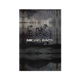 Обложка для паспорта матовая кожа с принтом Nickelback в Белгороде, натуральная матовая кожа | размер 19,3 х 13,7 см; прозрачные пластиковые крепления | nickelback | группа | никельбэк | рок