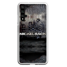 Чехол для Honor 20 с принтом Nickelback в Белгороде, Силикон | Область печати: задняя сторона чехла, без боковых панелей | nickelback | группа | никельбэк | рок