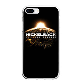 Чехол для iPhone 7Plus/8 Plus матовый с принтом Nickelback в Белгороде, Силикон | Область печати: задняя сторона чехла, без боковых панелей | nickelback | группа | никельбэк | рок