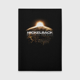 Обложка для автодокументов с принтом Nickelback в Белгороде, натуральная кожа |  размер 19,9*13 см; внутри 4 больших “конверта” для документов и один маленький отдел — туда идеально встанут права | nickelback | группа | никельбэк | рок