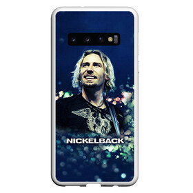 Чехол для Samsung Galaxy S10 с принтом Nickelback в Белгороде, Силикон | Область печати: задняя сторона чехла, без боковых панелей | Тематика изображения на принте: nickelback | группа | никельбэк | рок