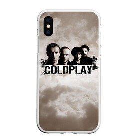 Чехол для iPhone XS Max матовый с принтом Coldplay в Белгороде, Силикон | Область печати: задняя сторона чехла, без боковых панелей | coldplay | rock | колдплэй | рок