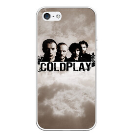 Чехол для iPhone 5/5S матовый с принтом Coldplay в Белгороде, Силикон | Область печати: задняя сторона чехла, без боковых панелей | coldplay | rock | колдплэй | рок