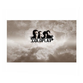 Бумага для упаковки 3D с принтом Coldplay в Белгороде, пластик и полированная сталь | круглая форма, металлическое крепление в виде кольца | coldplay | rock | колдплэй | рок