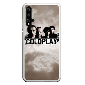Чехол для Honor 20 с принтом Coldplay в Белгороде, Силикон | Область печати: задняя сторона чехла, без боковых панелей | coldplay | rock | колдплэй | рок