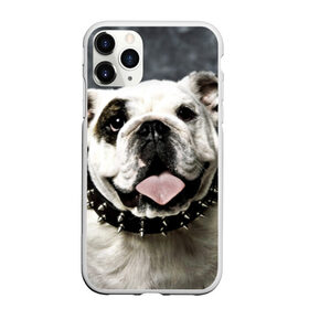 Чехол для iPhone 11 Pro матовый с принтом Английский бульдог в Белгороде, Силикон |  | животное | порода | собака | французский бульдог