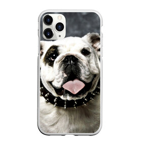 Чехол для iPhone 11 Pro Max матовый с принтом Английский бульдог в Белгороде, Силикон |  | животное | порода | собака | французский бульдог