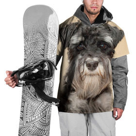 Накидка на куртку 3D с принтом Цвергшнауцер в Белгороде, 100% полиэстер |  | Тематика изображения на принте: животное | порода | собака | цвергшнауцер