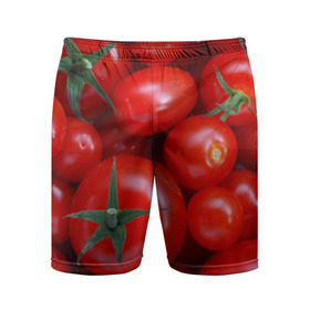Мужские шорты 3D спортивные с принтом Томатная в Белгороде,  |  | tomato | vegan | vegetarian | будизм | веган | вегетарианство | йога | помидор | сыроедение | томат | фитнес | ягода