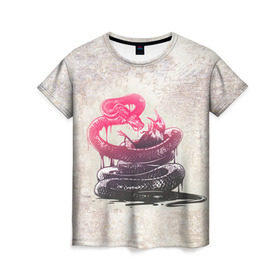 Женская футболка 3D с принтом Three Days Grace 5 в Белгороде, 100% полиэфир ( синтетическое хлопкоподобное полотно) | прямой крой, круглый вырез горловины, длина до линии бедер | Тематика изображения на принте: three days grace