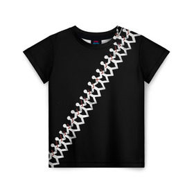 Детская футболка 3D с принтом Three Days Grace 9 в Белгороде, 100% гипоаллергенный полиэфир | прямой крой, круглый вырез горловины, длина до линии бедер, чуть спущенное плечо, ткань немного тянется | Тематика изображения на принте: three days grace