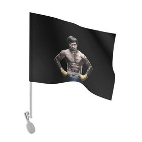 Флаг для автомобиля с принтом Мэнни Пакьяо в Белгороде, 100% полиэстер | Размер: 30*21 см | boxing | бокс | боксер | мэнни | мэнни пакьяо | пакьяо | спорт | чемпион мира