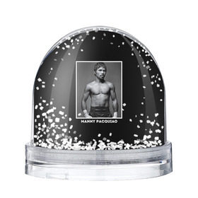 Снежный шар с принтом Мэнни Пакьяо чб в Белгороде, Пластик | Изображение внутри шара печатается на глянцевой фотобумаге с двух сторон | boxing | бокс | боксер | мэнни | мэнни пакьяо | пакьяо | спорт | чемпион мира