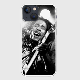 Чехол для iPhone 13 mini с принтом Боб Марли 2 в Белгороде,  |  | Тематика изображения на принте: bob marley | боб марли | музыка | регги