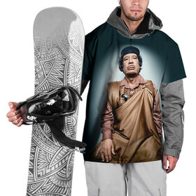 Накидка на куртку 3D с принтом Каддафи 1 в Белгороде, 100% полиэстер |  | каддафи | муаммар каддафи | революция