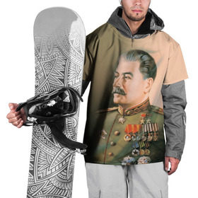 Накидка на куртку 3D с принтом Сталин 1 в Белгороде, 100% полиэстер |  | знаменитости | иосиф сталин | ретро | ссср