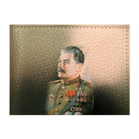 Обложка для студенческого билета с принтом Сталин 1 в Белгороде, натуральная кожа | Размер: 11*8 см; Печать на всей внешней стороне | Тематика изображения на принте: знаменитости | иосиф сталин | ретро | ссср