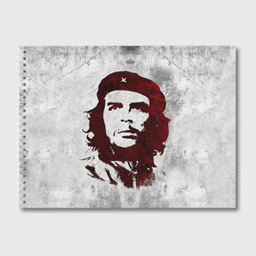 Альбом для рисования с принтом Че Гевара 1 в Белгороде, 100% бумага
 | матовая бумага, плотность 200 мг. | ernesto che guevara | куба | революционер | революция | ретро | эрнесто че гевара